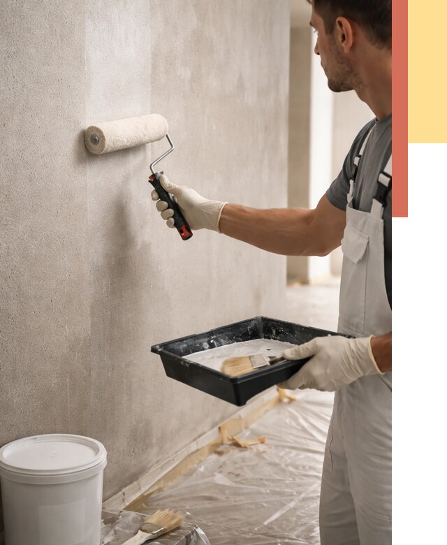 Грунтовка стен в Приморско-ахтарске от 2230 руб. м2 — быстро, недорого, с материалом | ОТДЕЛОЧНИК-Прр