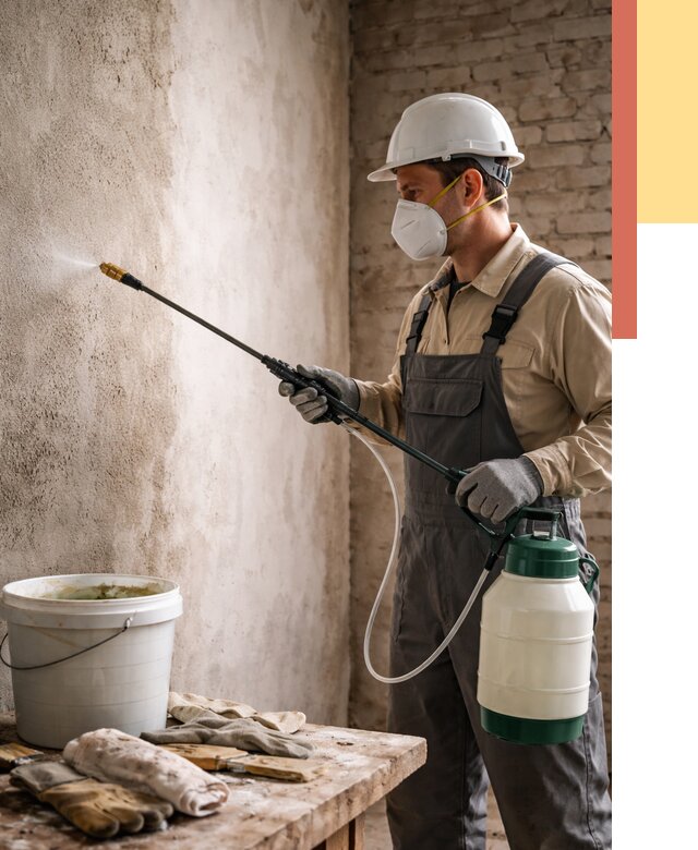 Антисептическая обработка стен в Приморско-ахтарске от 1217 руб. — быстро и недорого | ОТДЕЛОЧНИК-Прр