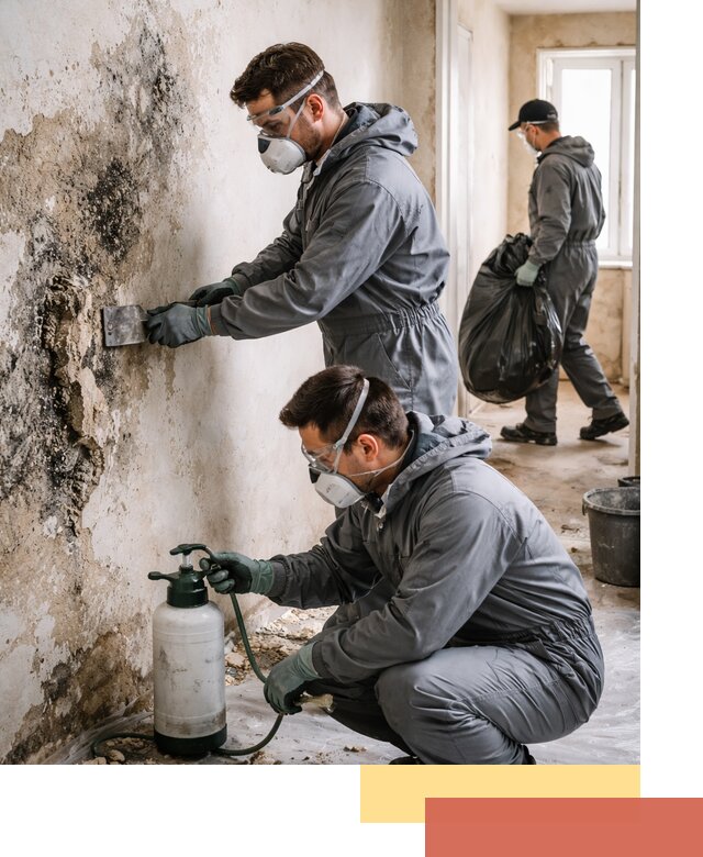 Удаление плесени со стен профессионально в Приморско-ахтарске