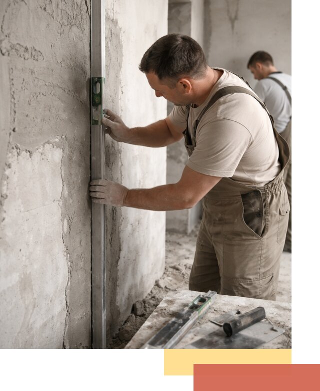 Установка штукатурных маяков в Приморско-ахтарске с гарантией качества