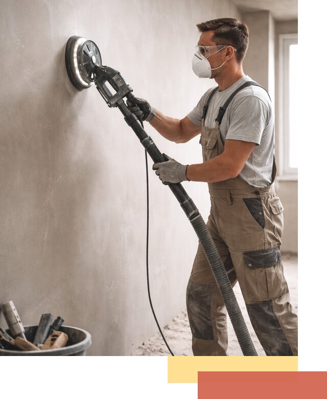 Профессиональная шлифовка стен в Приморско-ахтарске быстро и качественно