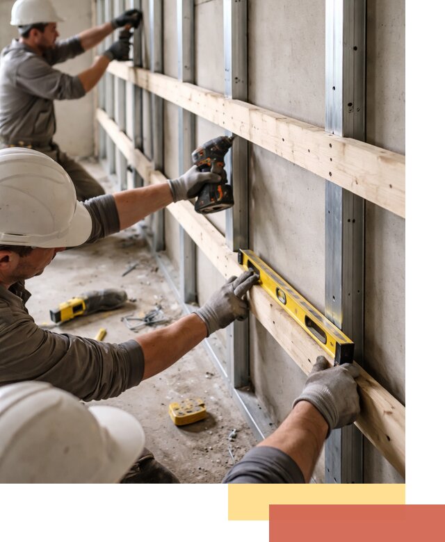 Устройство обрешетки под панели в Приморско-ахтарске