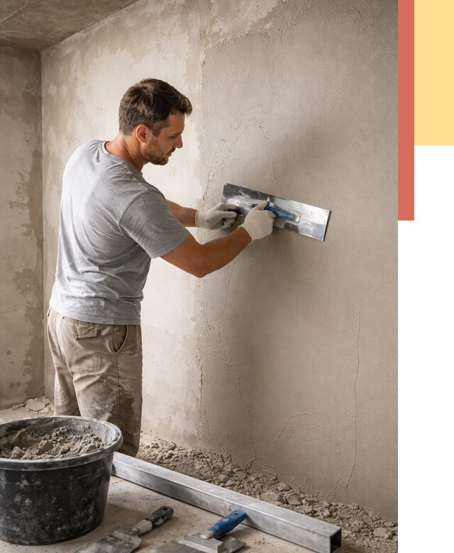 Штукатурка стен без маяков в Приморско-ахтарске от 7299 руб/м2 — услуги и цена | ОТДЕЛОЧНИК-Прр