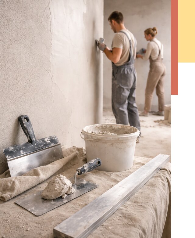 Штукатурка стен гипсовая в Приморско-ахтарске от 4562 руб/м2 — быстро и недорого | ОТДЕЛОЧНИК-Прр