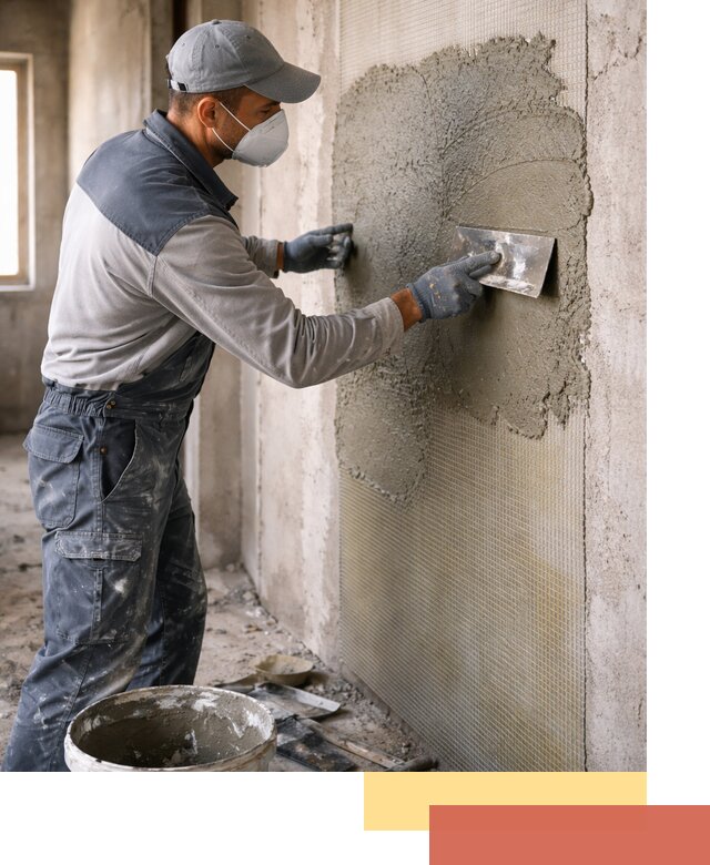 Штукатурка стен по сетке в Приморско-ахтарске под ключ качественно и быстро