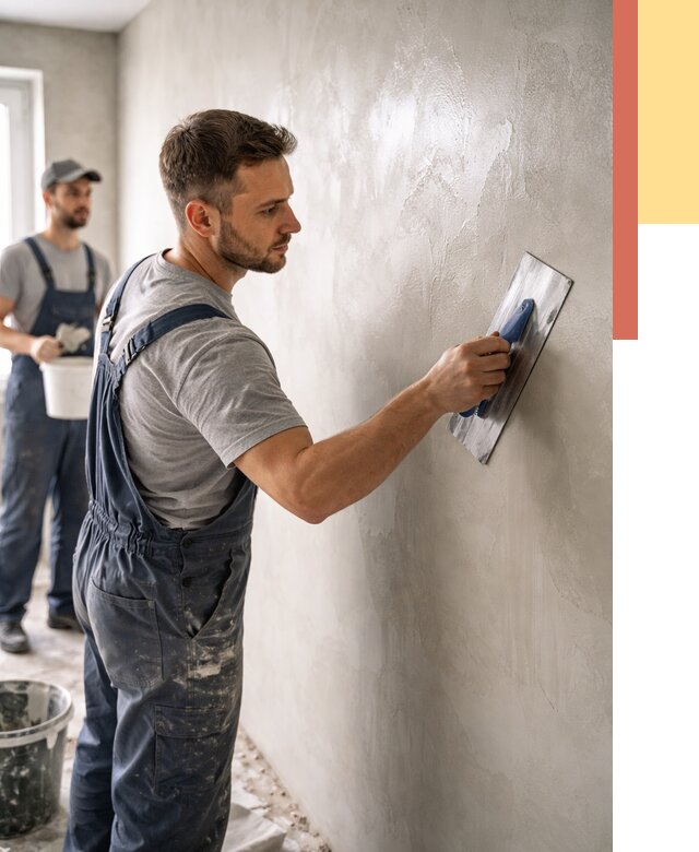 Глянцевание штукатурки стен в Приморско-ахтарске от 7604 руб. — услуги и затирка | ОТДЕЛОЧНИК-Прр