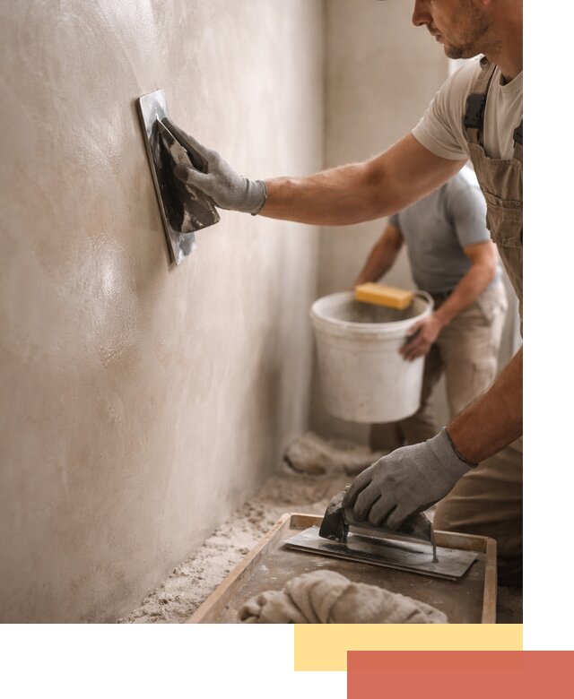 Нанесение марокканской штукатурки таделакт в Приморско-ахтарске