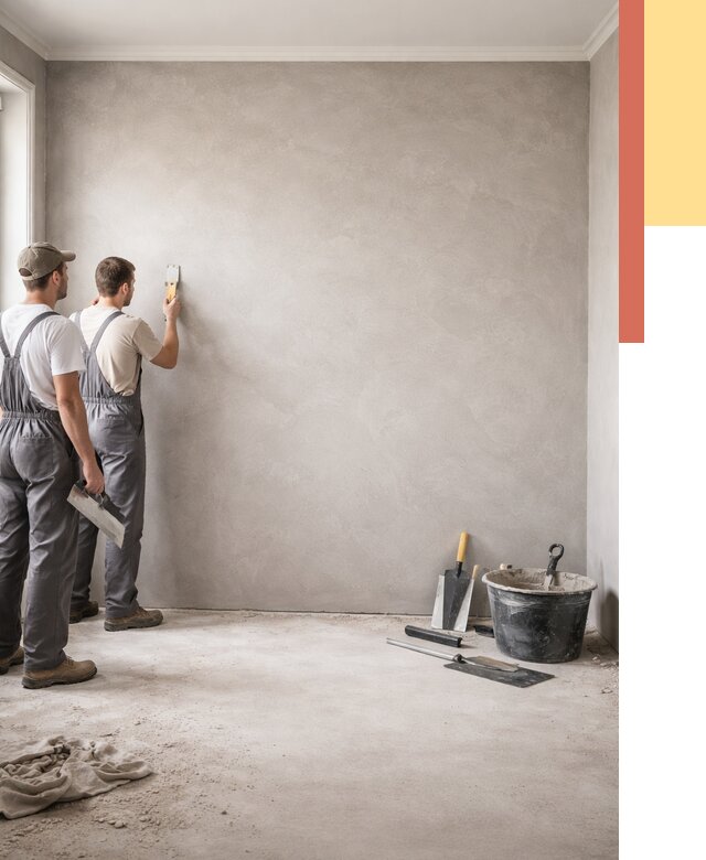 Микробетон на стены в Приморско-ахтарске от 1267 руб. — нанесение и отделка | ОТДЕЛОЧНИК-Прр