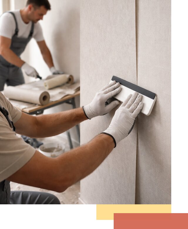 Поклейка обоев под покраску в Приморско-ахтарске профессионально и быстро