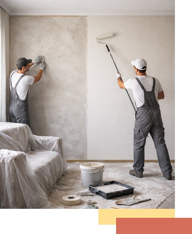 Покраска стен антивандальной краской в Приморско-ахтарске