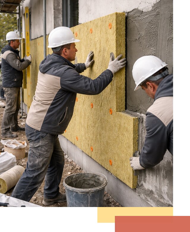 Утепление стен минватой в Приморско-ахтарске — тепло и звукоизоляция