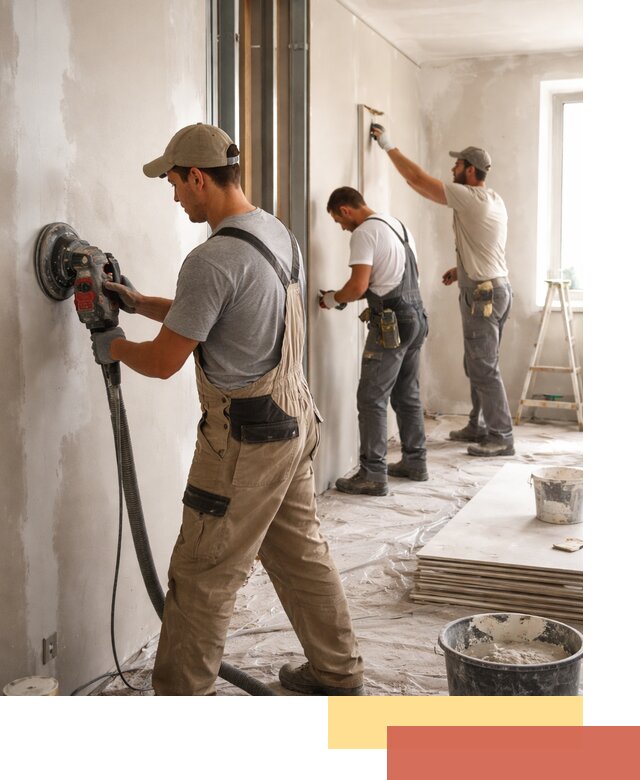 Профессиональная отделка стен в Приморско-ахтарске качественно и в срок