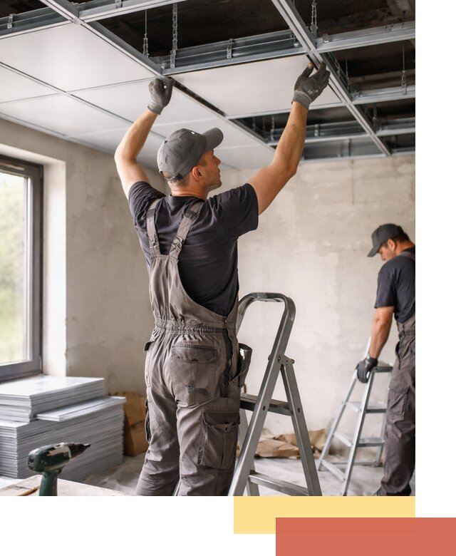 Монтаж кассетного потолка в Приморско-ахтарске качественно и быстро