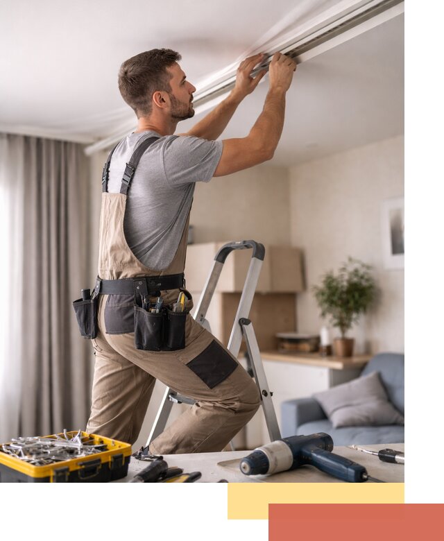 Ремонт натяжных потолков в Приморско-ахтарске — качественно и оперативно