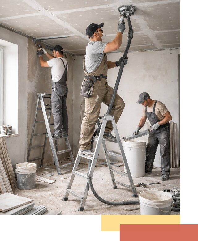 Ремонт потолка из гипсокартона в Приморско-ахтарске: быстрый и качественный монтаж