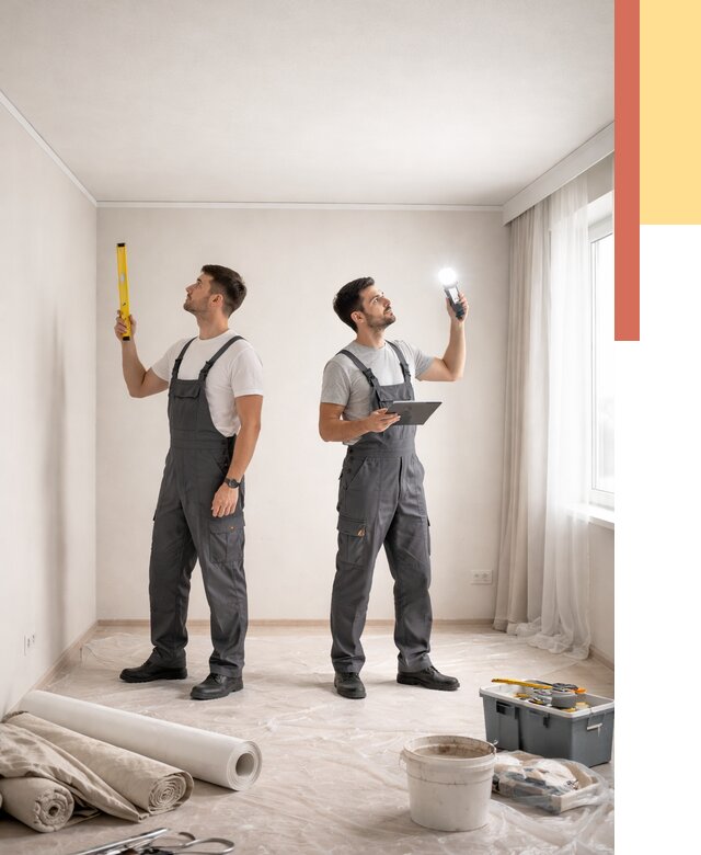 Отделка потолка в Приморско-ахтарске недорого от 760 руб/м2 | Услуги ОТДЕЛОЧНИК-Прр