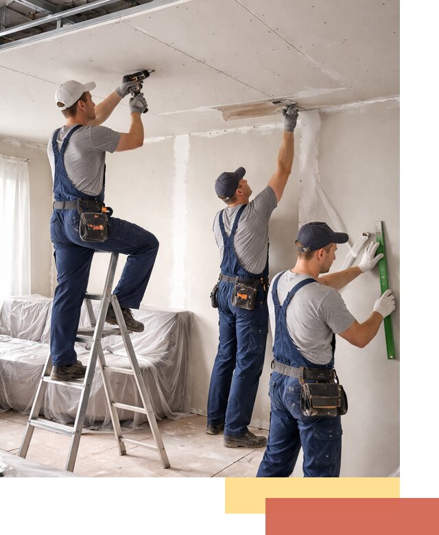 Профессиональная отделка потолка в Приморско-ахтарске быстро и качественно